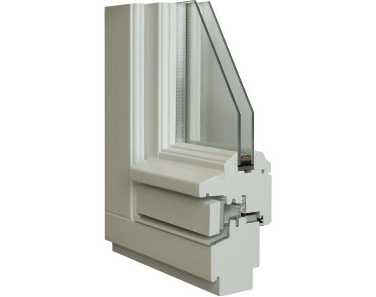 Perfil ventana madera laminada
