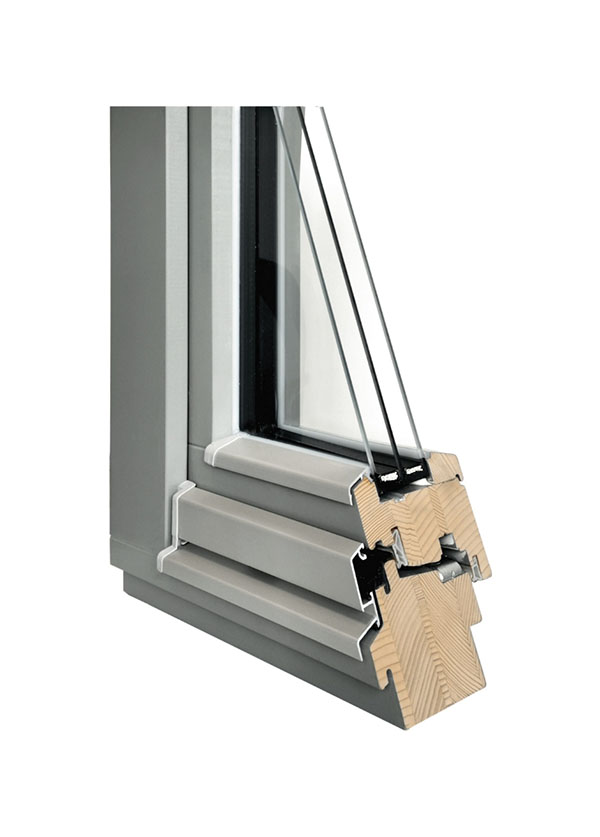 Carpintería de madera eficiencia energética - Ventana AVANT 92mm casa pasiva IBERADRIA Madrid